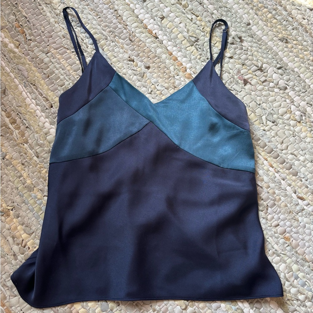 Blue tank top